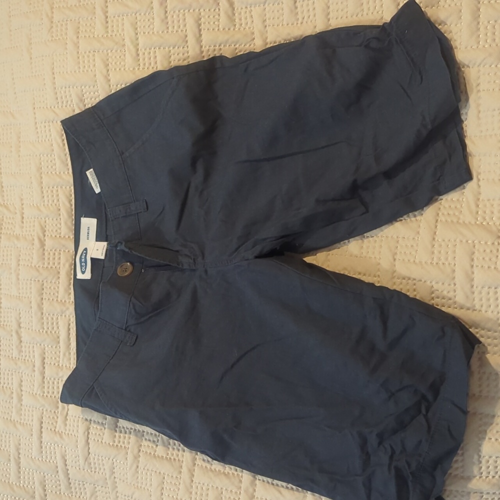 Old Navy Navy Bermuda Shorts